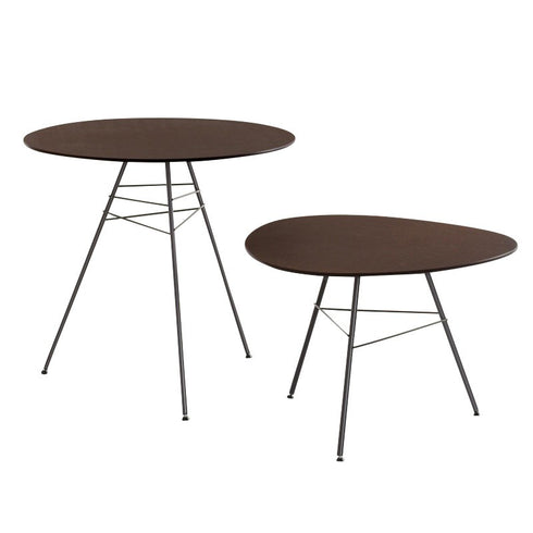 Leaf Garden Triangular Table H74